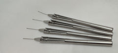 Ophthalmic Vitreoretinal Micro IOL Fixation Forceps 23G & 25G Titanium