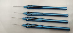 Ophthalmic Vitreoretinal Micro IOL Fixation Forceps 23G & 25G Titanium