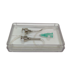 Ophthalmic Reverse Simcoe I/A Cannula Stainless Steel 20G, 21G, 22G, 23G