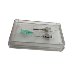 Ophthalmic Reverse Simcoe I/A Cannula Stainless Steel 20G, 21G, 22G, 23G