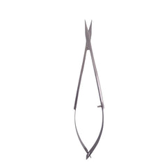 Ophthalmic Westcott Scissors Curved 115mm, 15mm Blade Blunt tips Stainless Steel