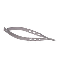 Ophthalmic Westcott Scissors Curved 115mm, 15mm Blade Blunt tips Stainless Steel