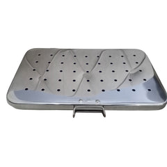 OPHTHALMIC STERILIZATION BOX STAINLESS STEEL 6” x 10” inches with Silicone Pad