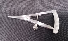 Castroviejo Caliper Straight 20mm overall length 8.5 cm Stainless Steel