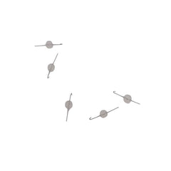 Flexible Ophthalmic Iris Retractors Stainless Steel Reusable 5 PCS Set