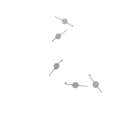 Flexible Ophthalmic Iris Retractors Stainless Steel Reusable 5 PCS Set