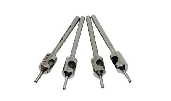 Fue Punches for Hair Transplant Surgeries Sizes Available 0.7mmm, 0.8mm, 0.85mm, 0.9mm, 0.95mm and 1.0mm & 1.1mm Plain and Serrated