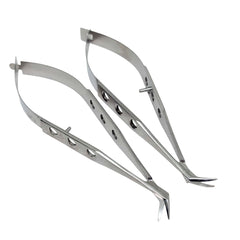 Castroviejo Corneoscleral Scissors Small Right and Left Stainless Steel