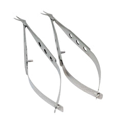 Castroviejo Corneoscleral Scissors Small Right and Left Stainless Steel