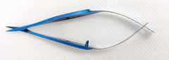 Ophthalmic Titanium Vannas Scissors Micro Blades 6mm long Sharp tips Curved