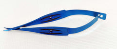 Ophthalmic Titanium Vannas Scissors Micro Blades 6mm long Sharp tips Curved