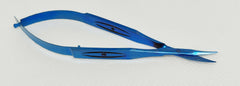 Titanium Ophthalmic Westcott Scissors Curved 115mm, 15mm Blade Blunt tips