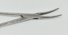Stainless Steel Halsted Mosquito Forceps Curved Delicate, 5 3/4" (145mm) long
