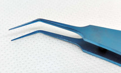 Ophthalmic Kelman-McPherson Forceps Angled 11mm Titanium