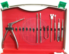 DCR Surgery Set 31 Pieces with Plastic Box Packaging Stainless Steel Material