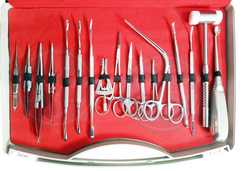 DCR Surgery Set 31 Pieces with Plastic Box Packaging Stainless Steel Material