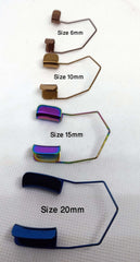 Barraquer Eye Speculum with Solid Blades Sizes 6mm, 10mm, 15mm & 20mm (4 Pcs Set)