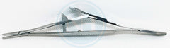 Ophthalmic Kalt Needle Holder Straight with lock delicate, smooth jaws Stainless Steel