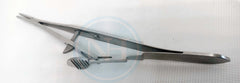 Ophthalmic Kalt Needle Holder Straight with lock delicate, smooth jaws Stainless Steel