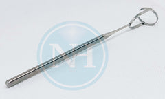 Ophthalmic Fine Thornton Fixation Ring Flat Teeth 8mm, 12mm Blades (2 PCS Pair)