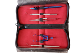 FEMTO Cataract Set 5 Pcs with Leather Pouch for Ophthalmic Surgery