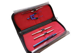 FEMTO Cataract Set 5 Pcs with Leather Pouch for Ophthalmic Surgery