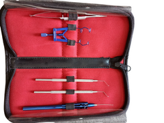 FEMTO Cataract Set 5 Pcs with Leather Pouch for Ophthalmic Surgery