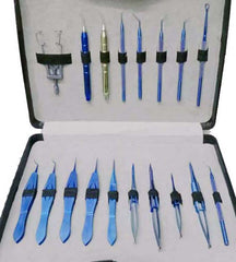 Ophthalmic Cataract /Phaco Surgery Set Titanium 18 Pcs