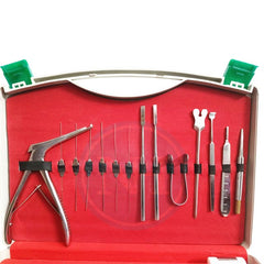 DCR Surgery Set 31 Pieces with Plastic Box Packaging Stainless Steel Material