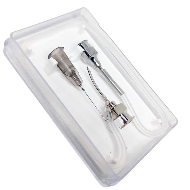 Ophthalmic Two Way/Simcoe I/A Cannula Stainless Steel 20G, 21G, 22G, 23G