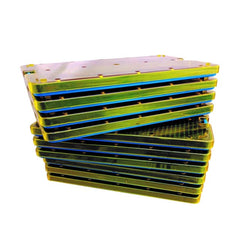 STERILIZATION SURGICAL INSTRUMENT TRAY BOX SIZE 6" x 10" inches SINGLE LAYER WITH MAAT SHEET