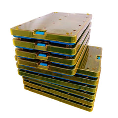 STERILIZATION SURGICAL INSTRUMENT TRAY BOX SIZE 6" x 10" inches SINGLE LAYER WITH MAAT SHEET