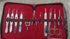 BASIC OPHTHALMIC CATARACT SET 12 PCS STAINLESS STEEL WITH LEATHER KIT POUCH