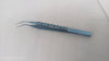 Titanium Utrata Capsulorhexis Forceps Angled, Curved, Round Handle