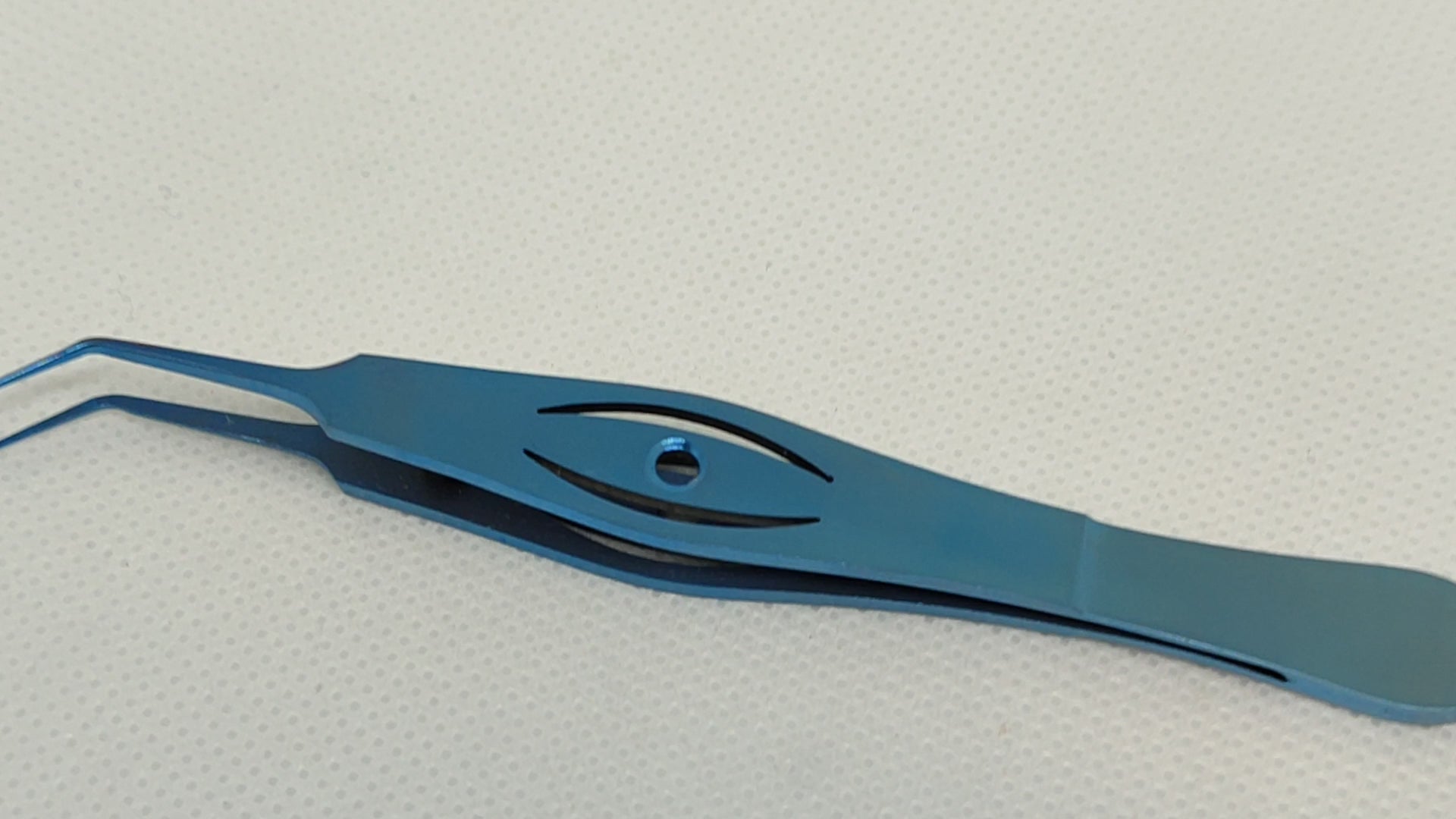 Ophthalmic Kelman-McPherson Forceps Angled 11mm Titanium